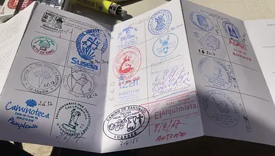 Camino Stamps, ‎⁨Burgos⁩, ⁨Spain⁩