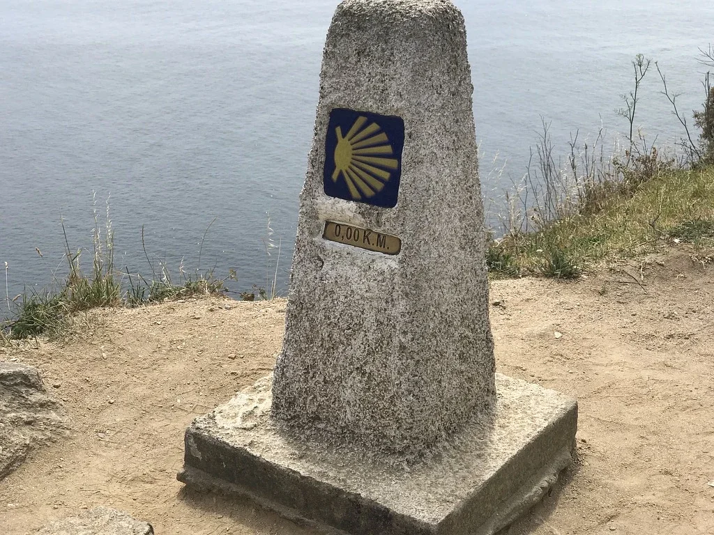 0,0 Marker in Fisterra