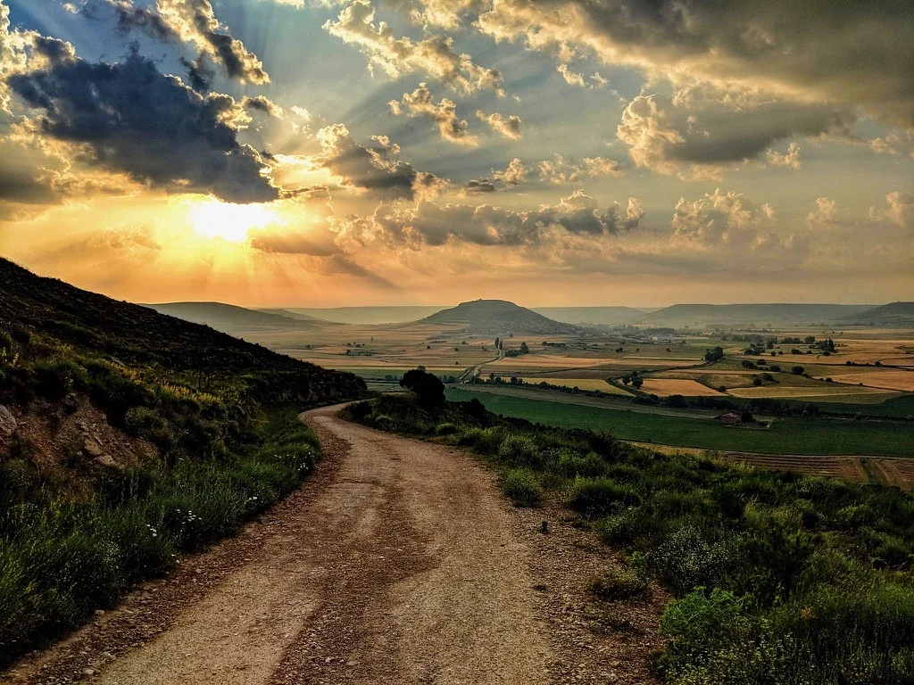 Sunrise over Castrojeríz