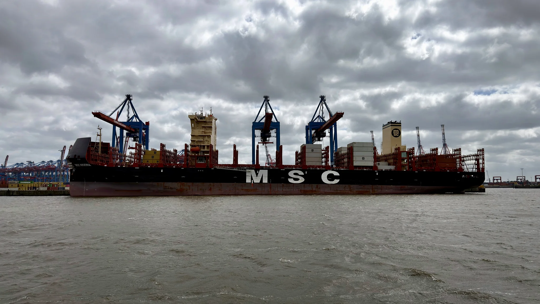 MSC Vessel, Hamburg