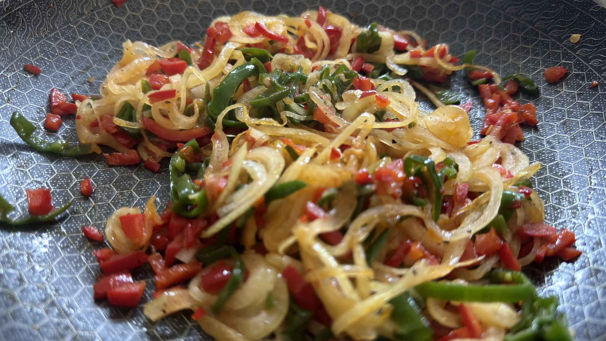 Summer Taco Salsa, spicy hot version.